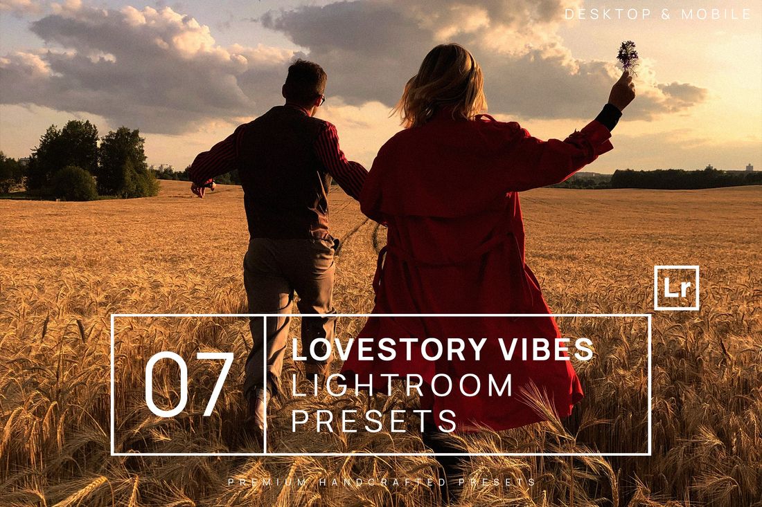 7款 Lovestory Vibes Lightroom Presets Mobile