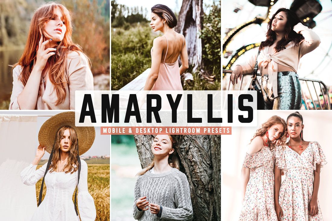 Amaryllis Mobile & Desktop Lightroom Presets