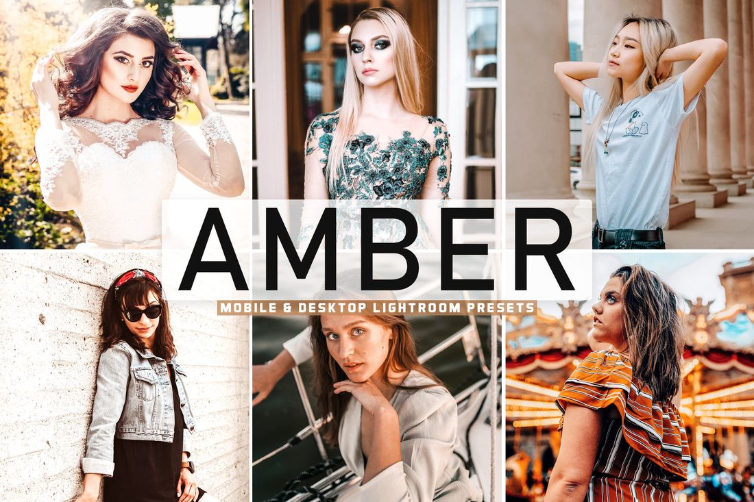 Amber Mobile & Desktop Lightroom Presets