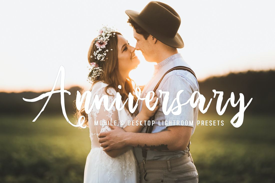 Anniversary Mobile & Desktop Lightroom Presets