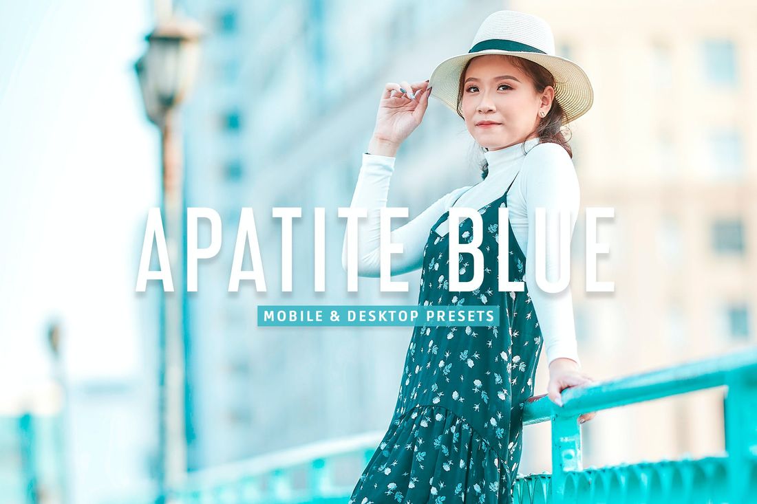 Apatite Blue Mobile & Desktop Lightroom Presets