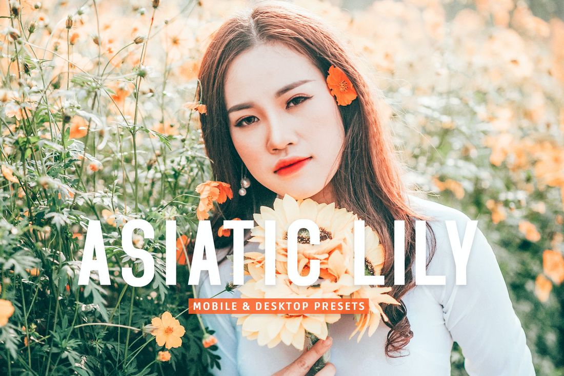 Asiatic Lily Mobile & Desktop Lightroom Presets