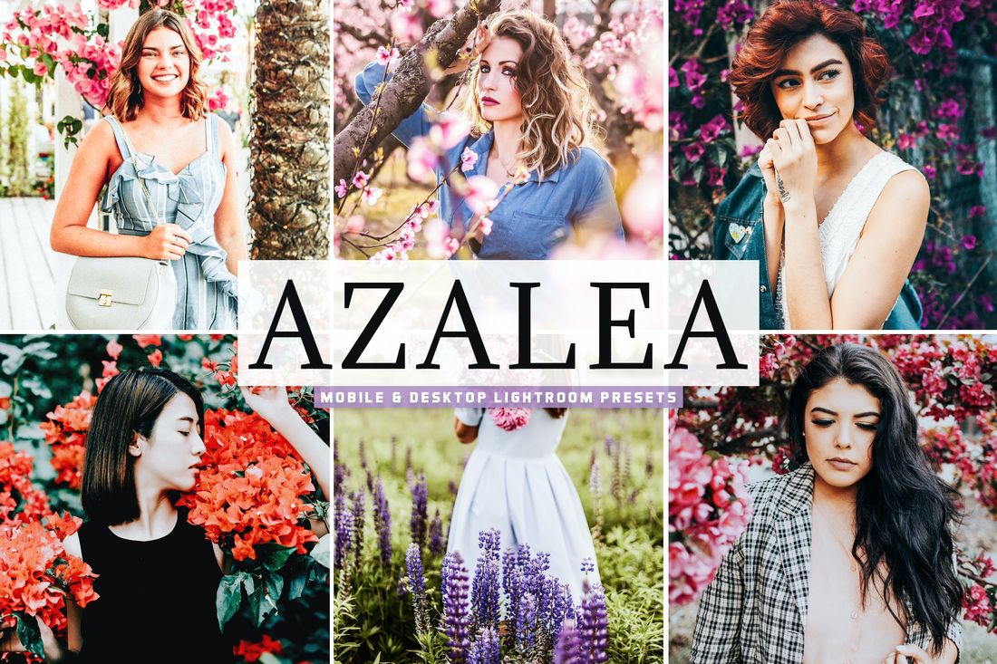 Azalea Mobile & Desktop Lightroom Presets