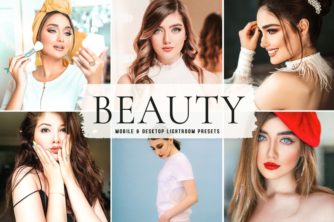Beauty Mobile & Desktop Lightroom Presets