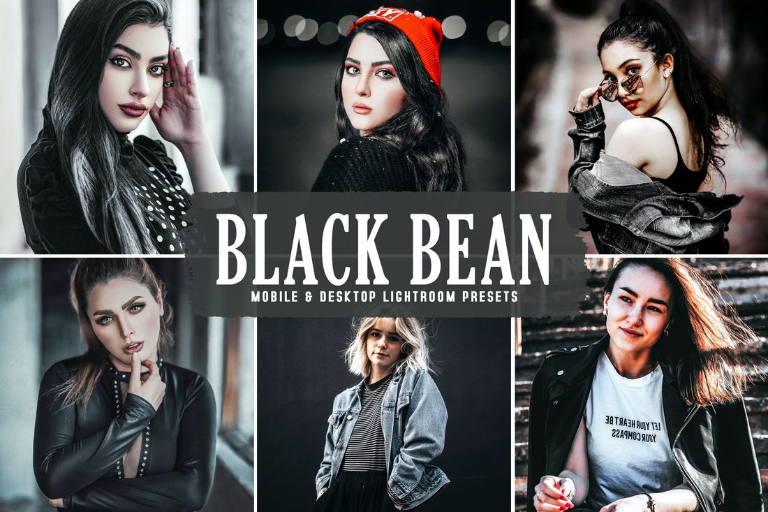 Black Bean Mobile & Desktop Lightroom Presets