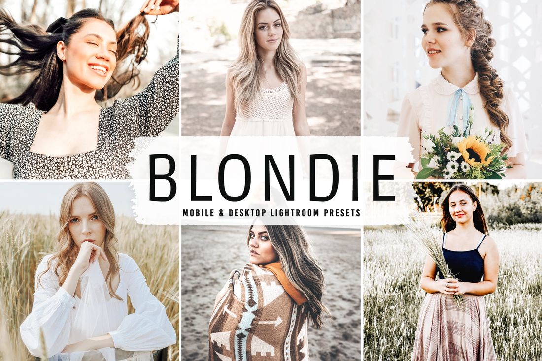 Blondie Mobile & Desktop Lightroom Presets