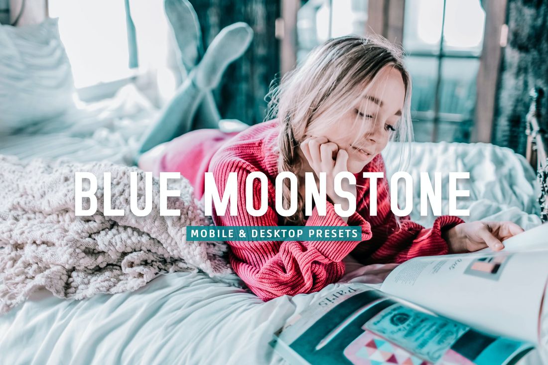 Blue Moonstone Mobile & Desktop Lightroom Presets