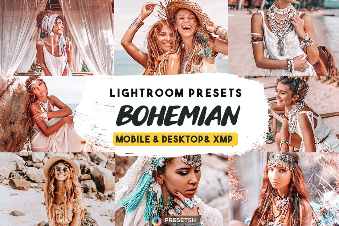 Bohemian lightroom presets