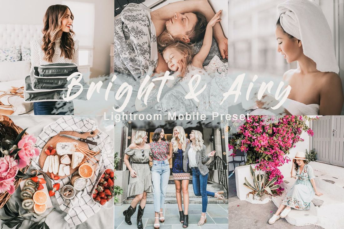 Bright & Airy Lightroom Mobile Preset
