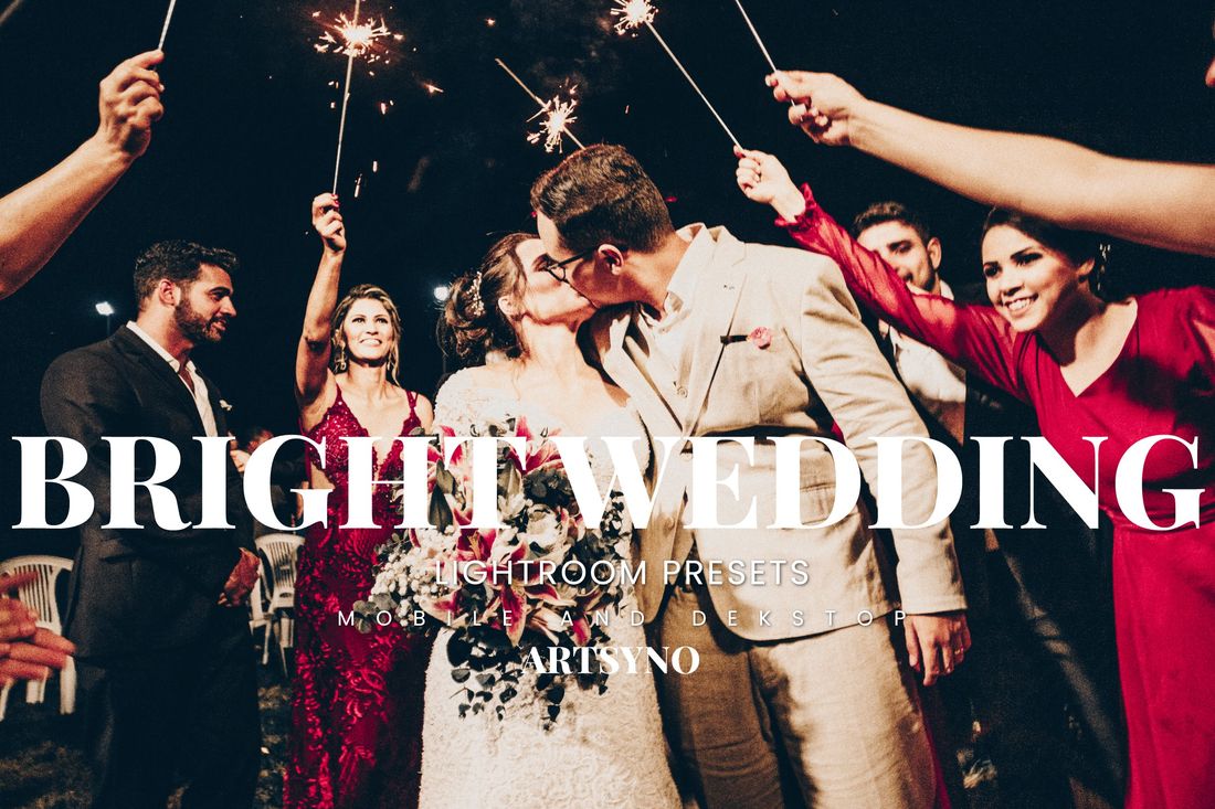 Bright Wedding Lightroom Presets Dekstop Mobile