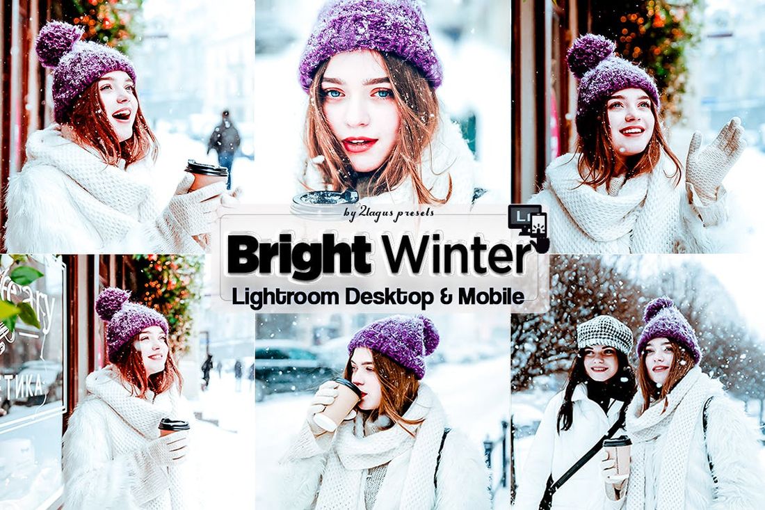 Bright Winter Lightroom Presets Mobile & Desktop
