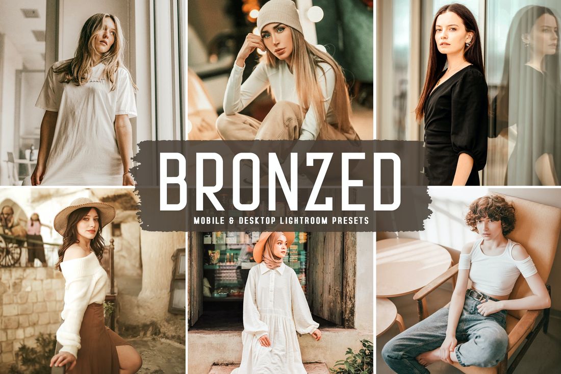Bronzed Mobile & Desktop Lightroom Presets