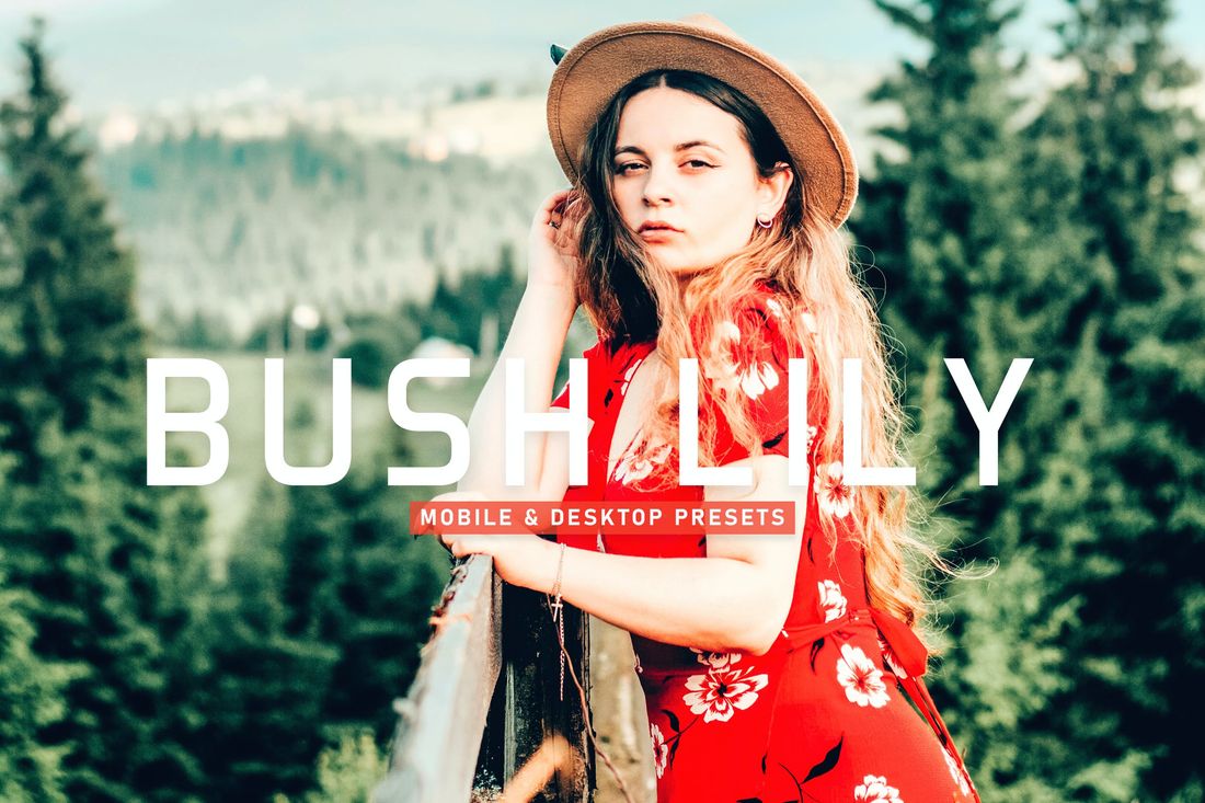 Bush Lily Mobile & Desktop Lightroom Presets