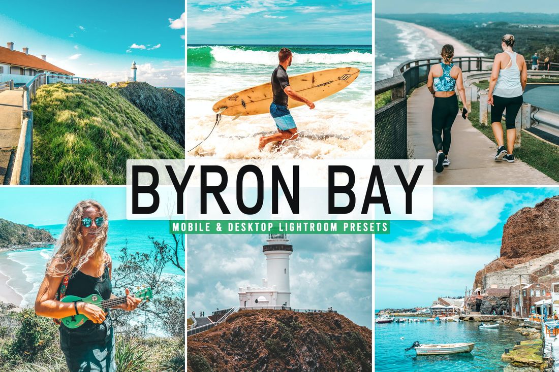 Byron Bay Mobile & Desktop Lightroom Presets