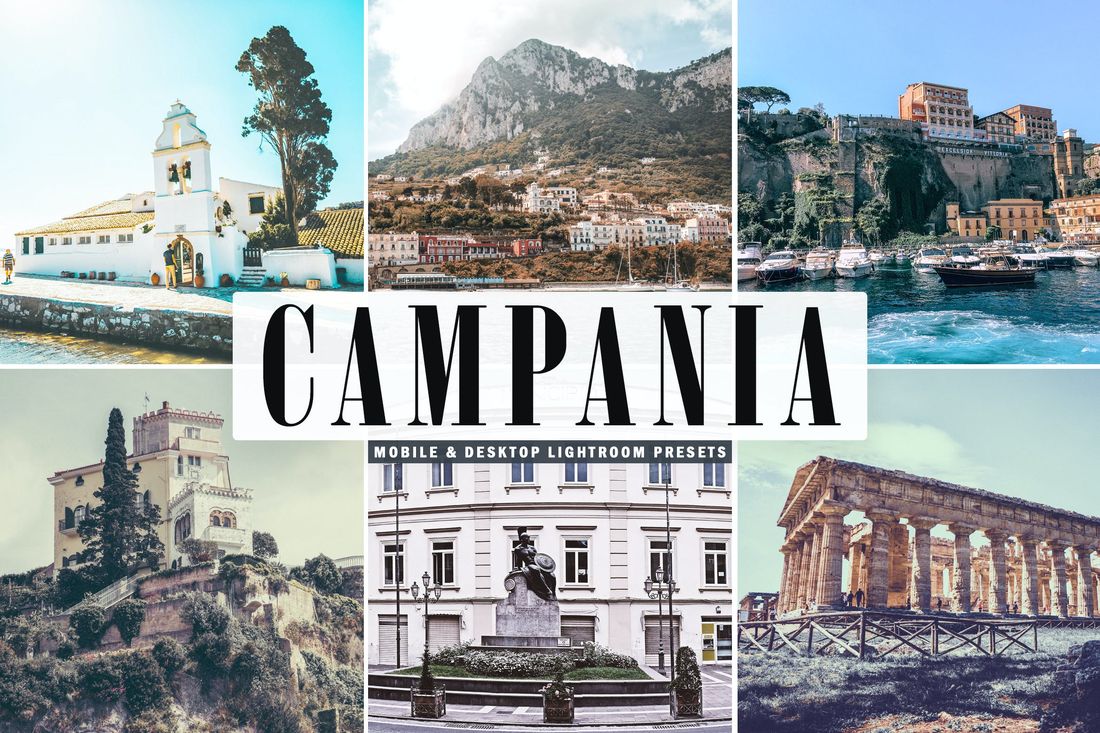 Campania Mobile & Desktop Lightroom Presets