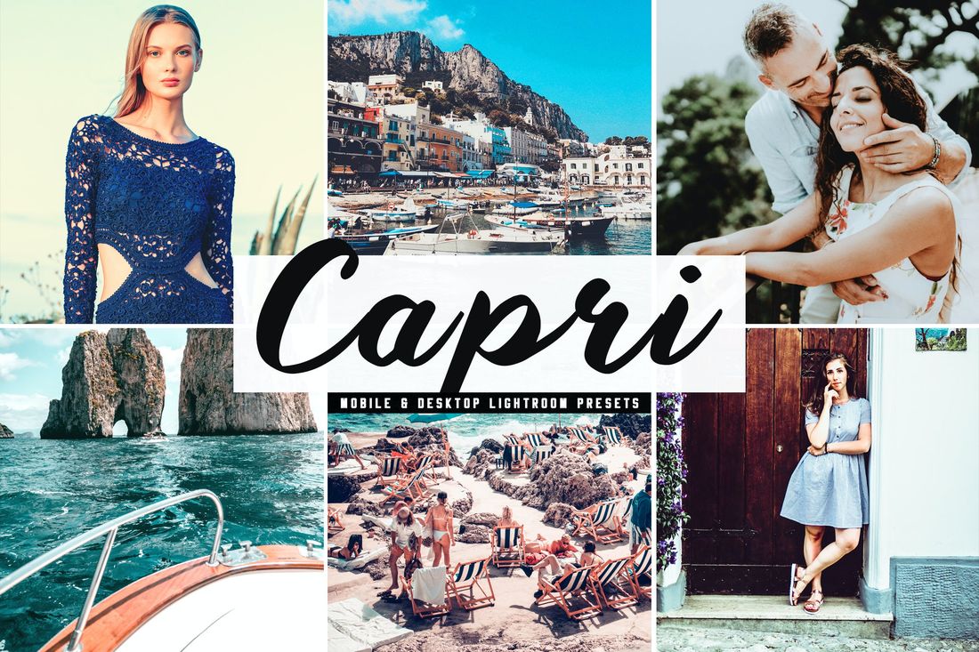 Capri Mobile & Desktop Lightroom Presets
