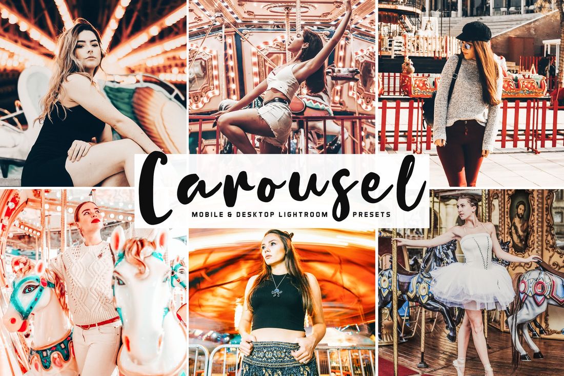 Carousel Mobile & Desktop Lightroom Presets