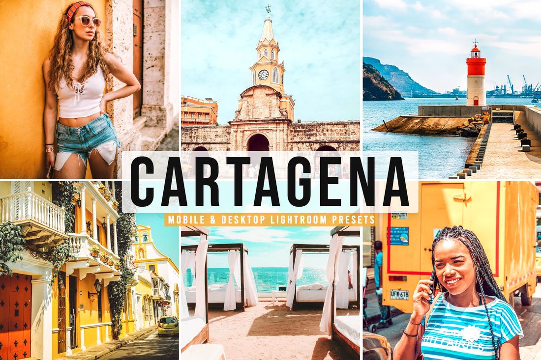 Cartagena Mobile & Desktop Lightroom Presets