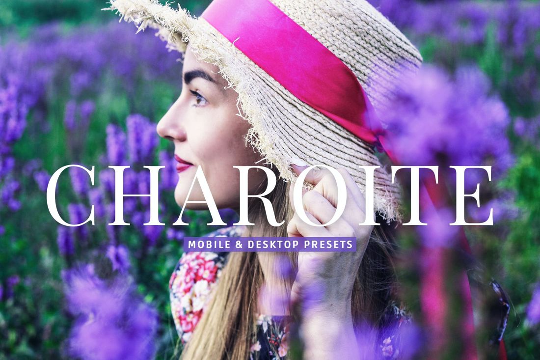 Charoite Mobile & Desktop Lightroom Presets