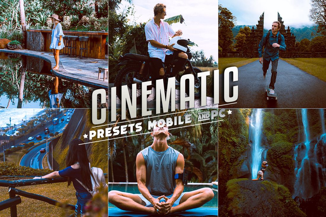 Cinematic Lightroom Presets Mobile & Desktop