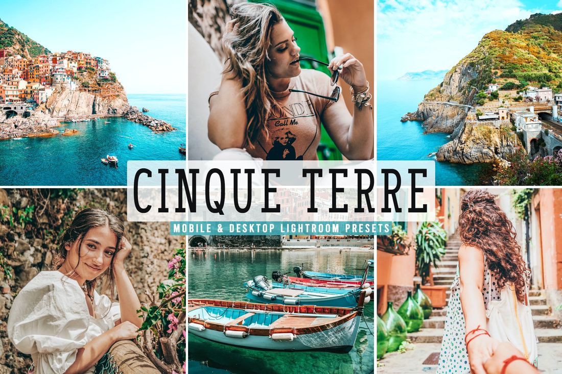 Cinque Terre Mobile & Desktop Lightroom Presets