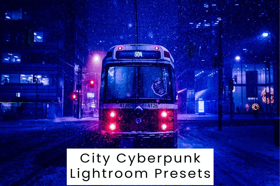 City Cyberpunk Lightroom Presets