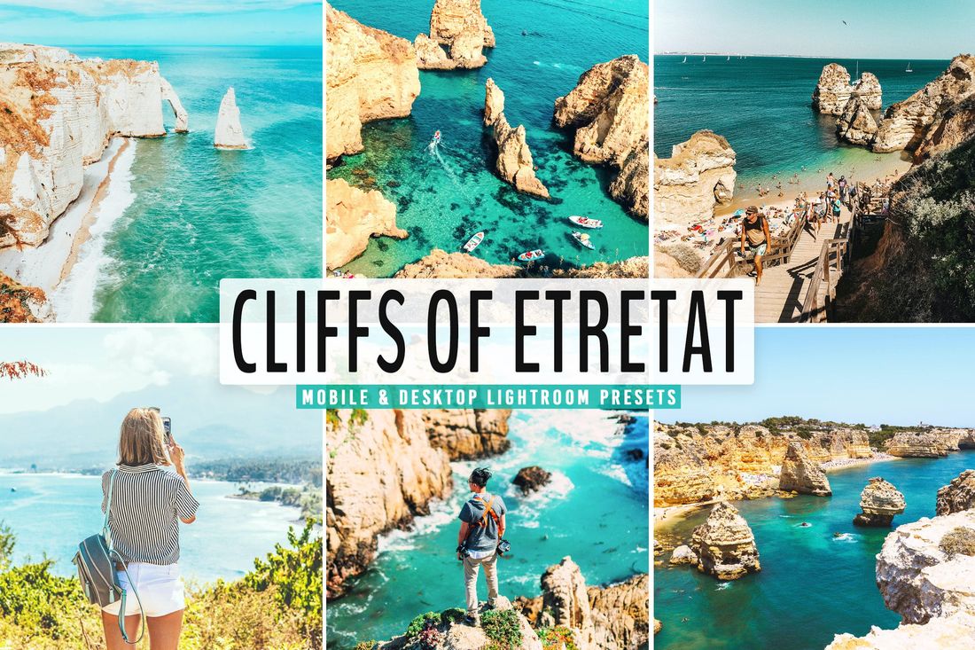 Cliffs of Etretat Mobile & Desktop Lightroom Prese