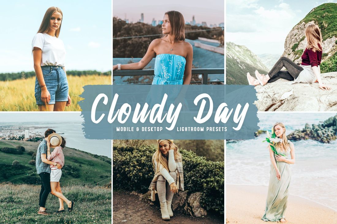 Cloudy Day Mobile & Desktop Lightroom Presets
