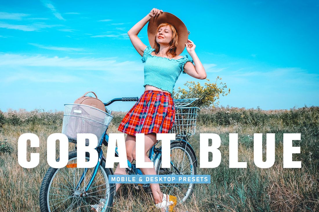 Cobalt Blue Mobile & Desktop Lightroom Presets