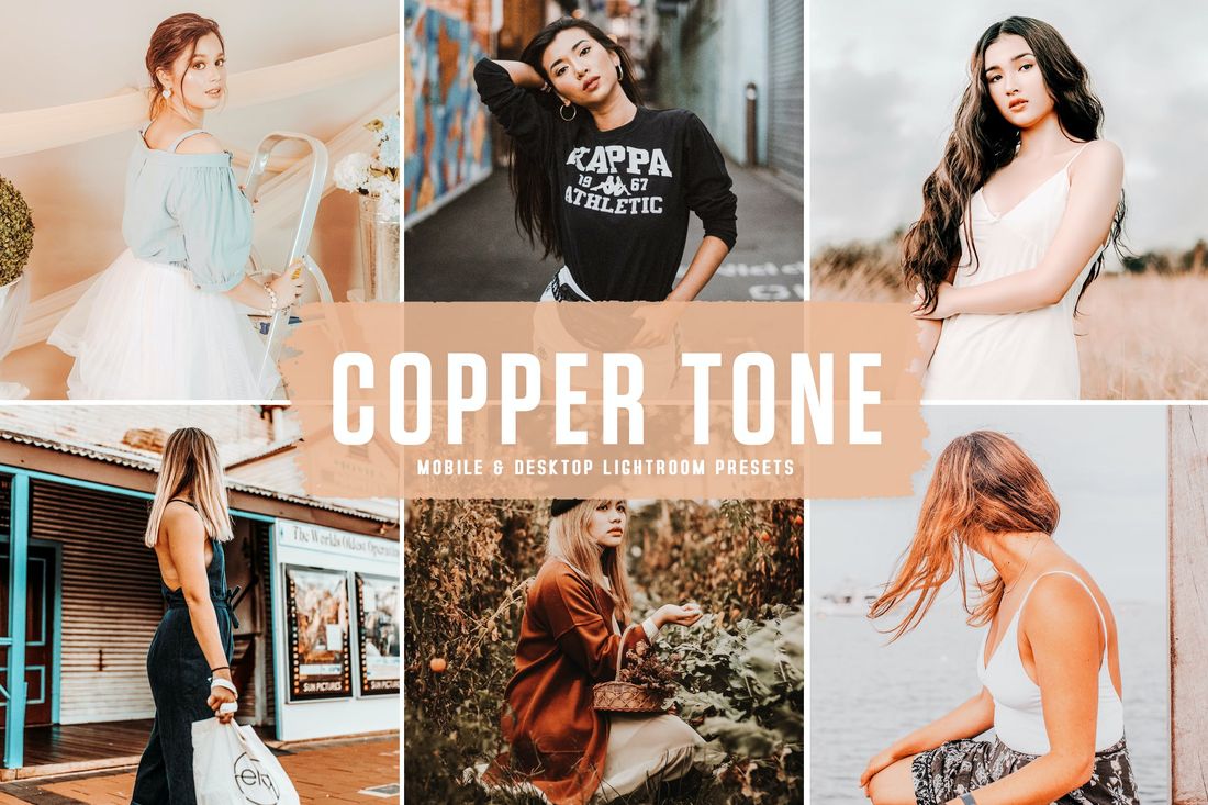 Copper Tone Mobile & Desktop Lightroom Presets