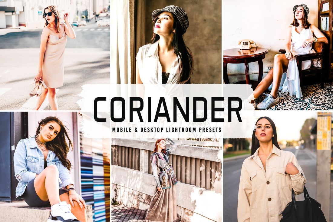 Coriander Mobile & Desktop Lightroom Presets