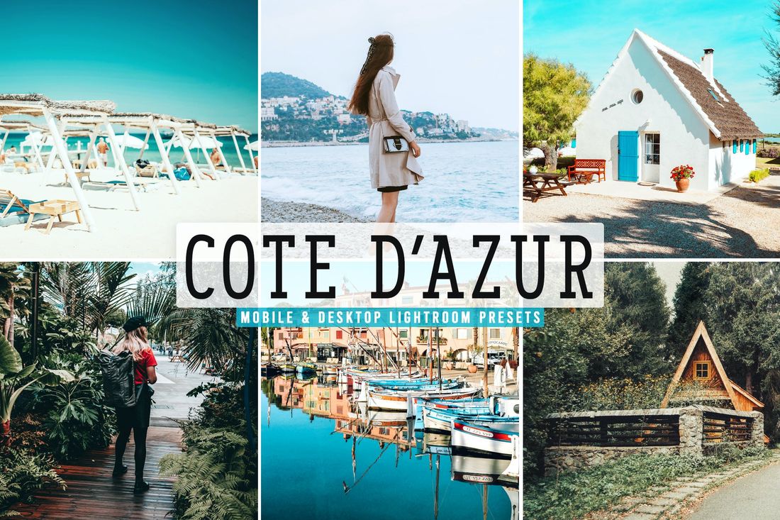 Cote D’Azur Mobile & Desktop Lightroom Presets