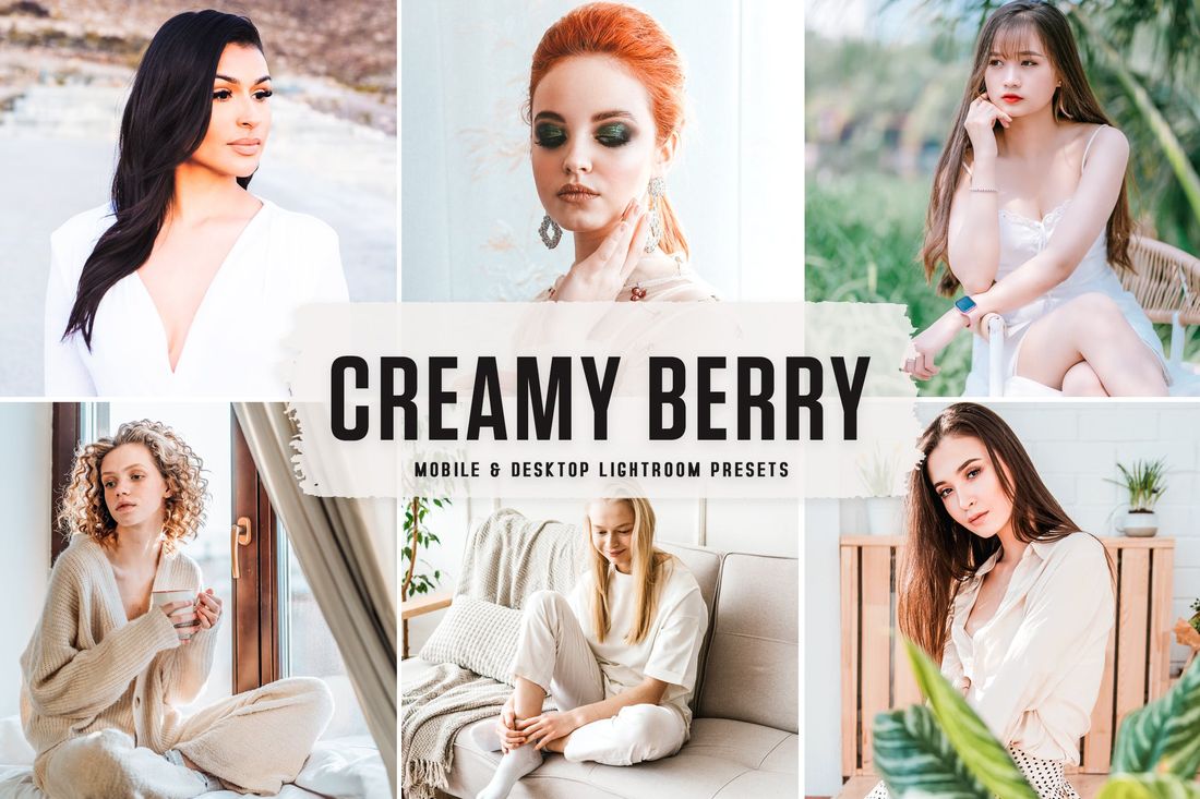 Creamy Berry Mobile & Desktop Lightroom Presets