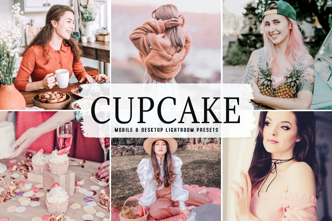 Cupcake Mobile & Desktop Lightroom Presets