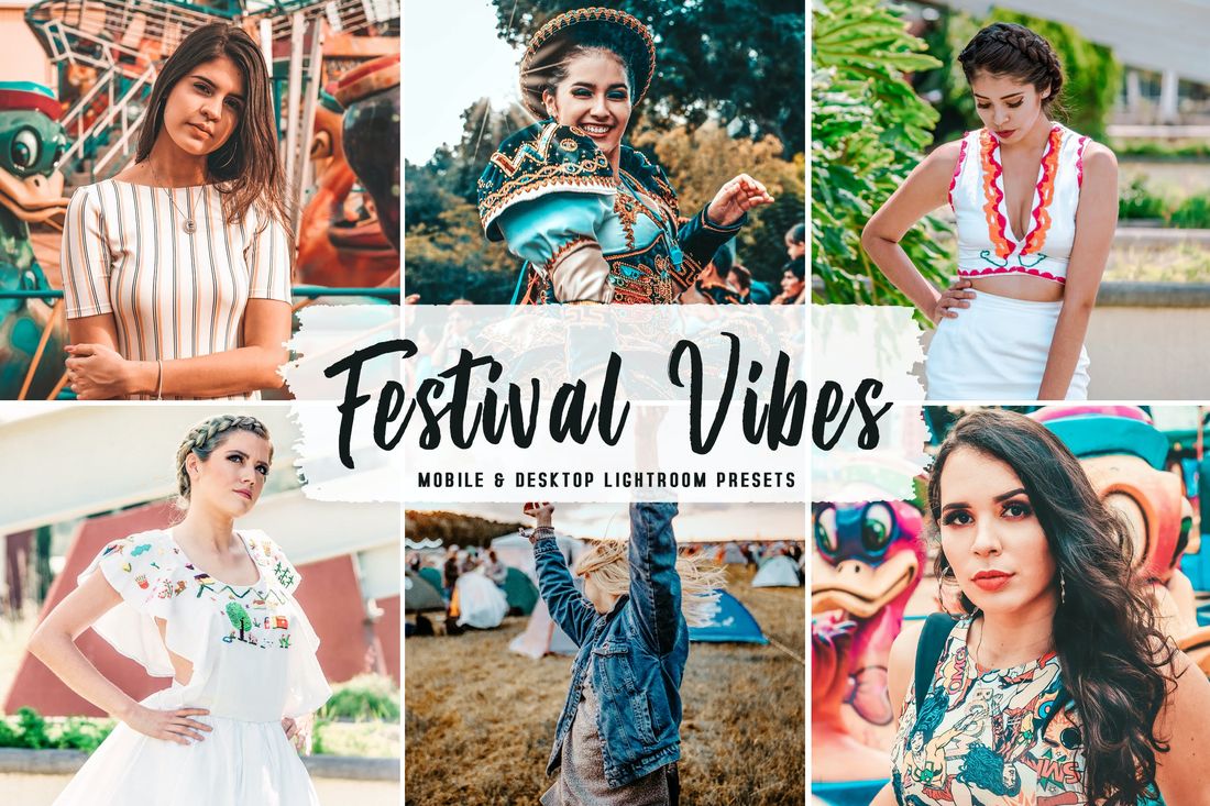 Festival Vibes Mobile & Desktop Lightroom Presets