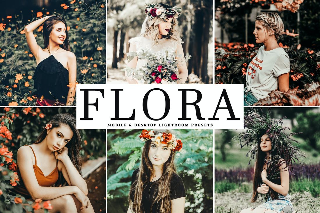 Flora Mobile & Desktop Lightroom Presets