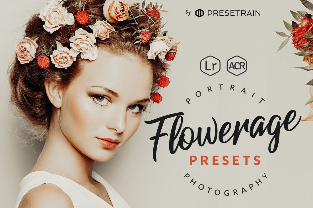 Flowerage Portrait Presets for Lightroom & ACR
