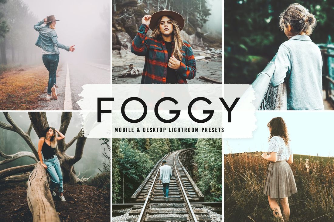 Foggy Mobile & Desktop Lightroom Presets