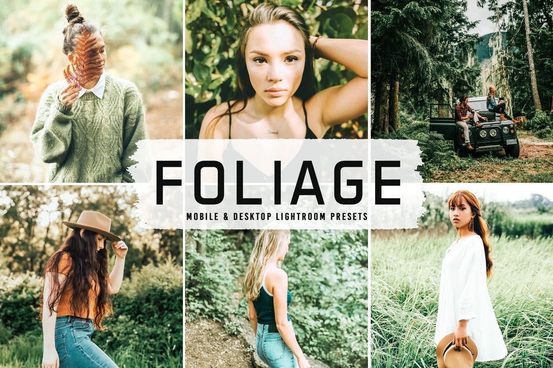Foliage Mobile & Desktop Lightroom Presets