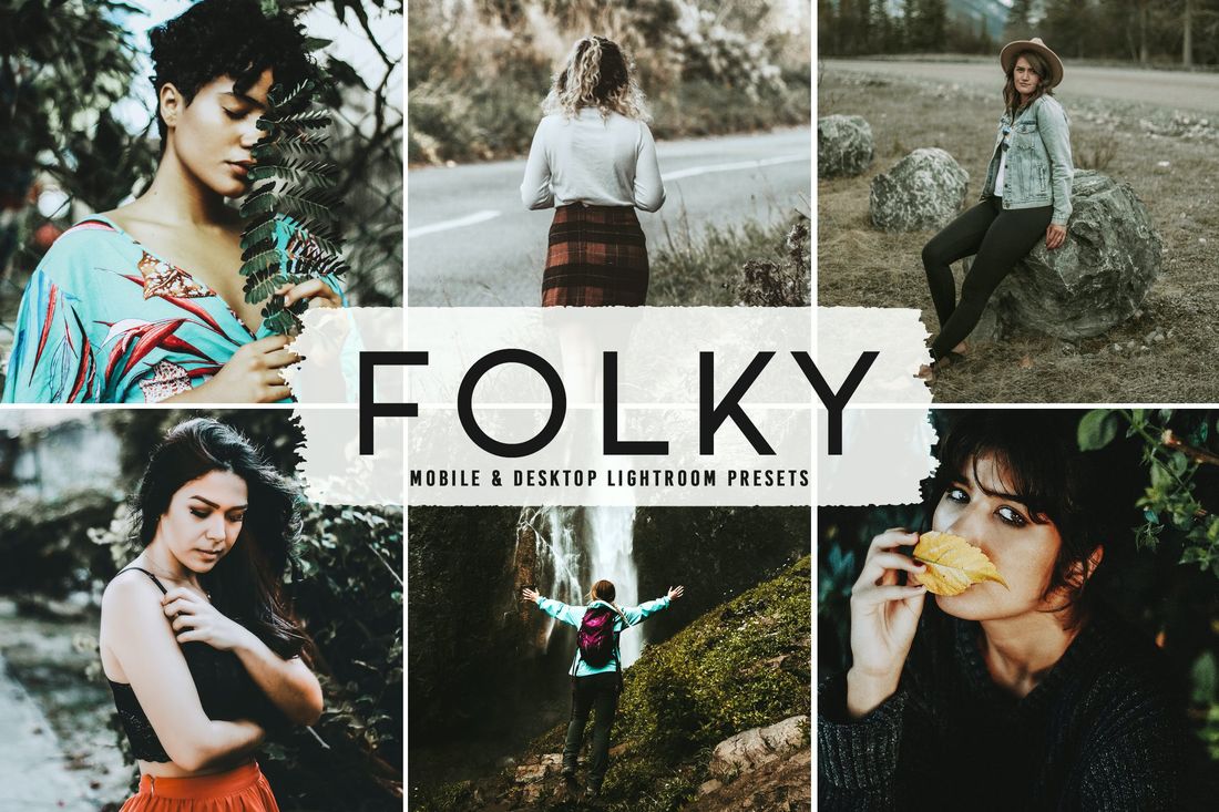 Folky Mobile & Desktop Lightroom Presets