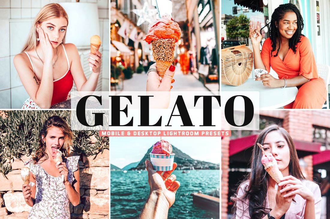 Gelato Mobile & Desktop Lightroom Presets