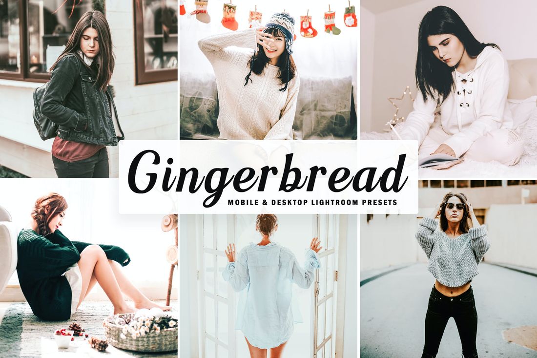 Gingerbread Mobile & Desktop Lightroom Presets