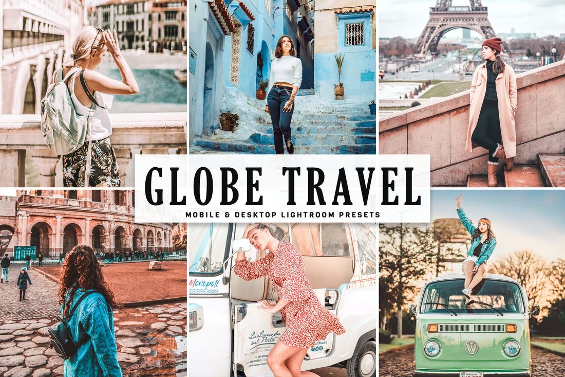 Globe Travel Mobile & Desktop Lightroom Presets
