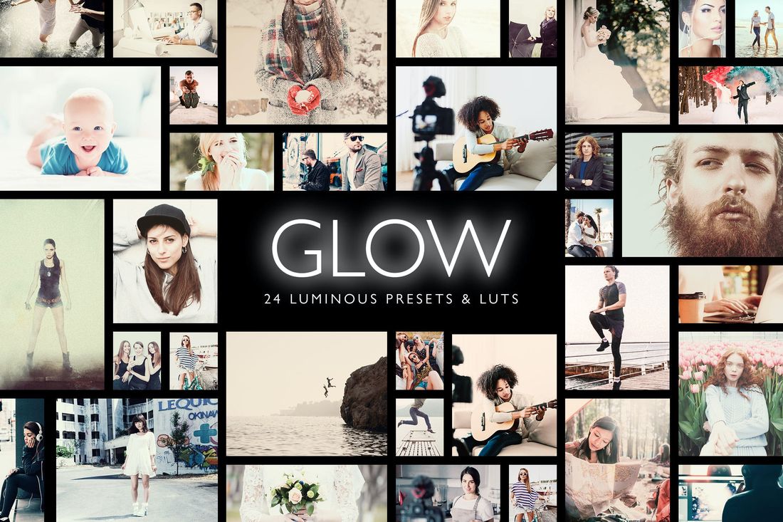 Glow 24 Luminous Presets LUTs