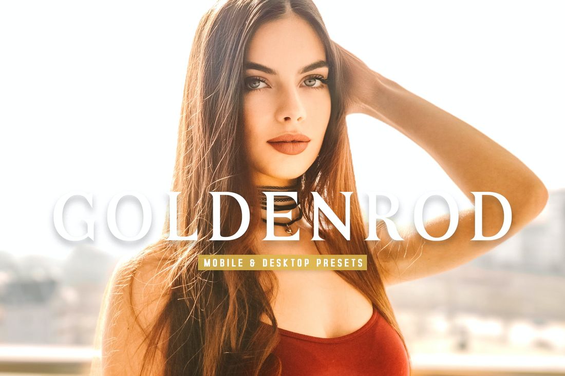 Goldenrod Mobile & Desktop Lightroom Presets