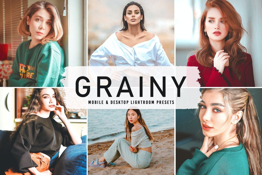 Grainy Mobile & Desktop Lightroom Presets