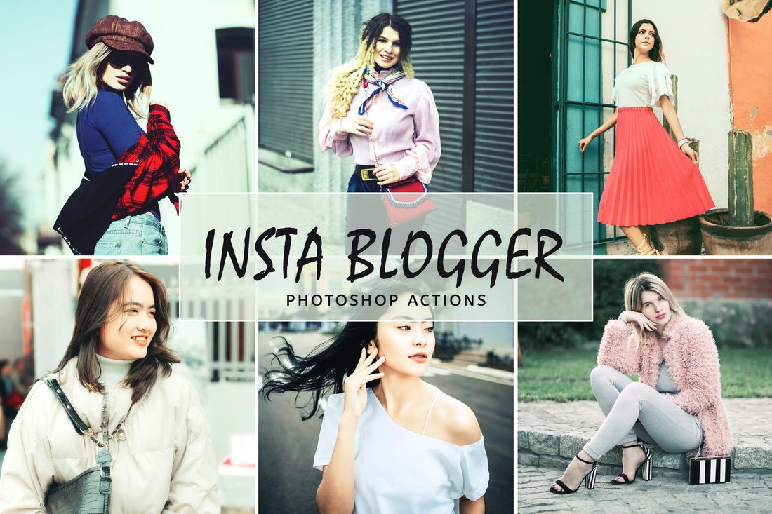 Insta Blogger Photoshop Actions