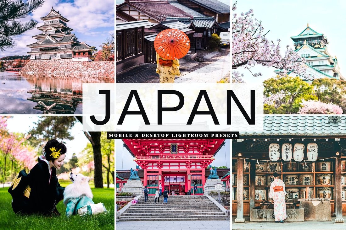Japan Mobile & Desktop Lightroom Presets