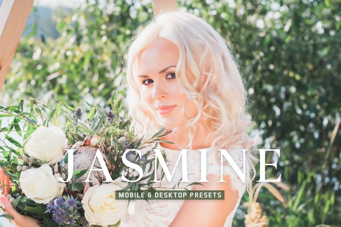 Jasmine Mobile & Desktop Lightroom Presets