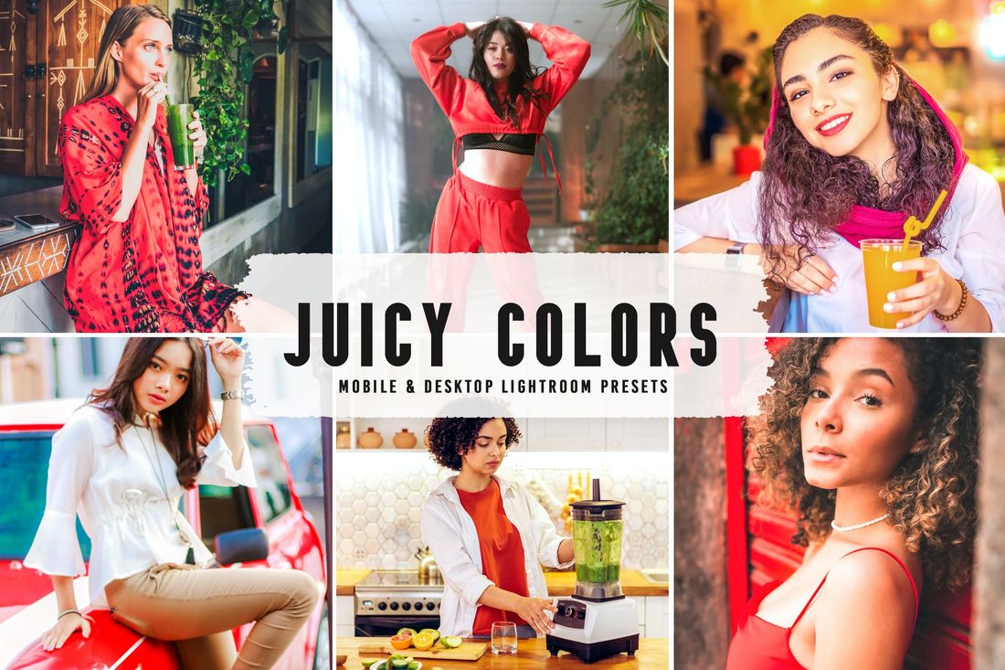 Juicy Colors Mobile & Desktop Lightroom Presets